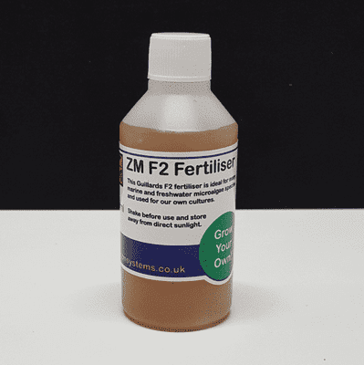ZM F2 fertiliser for microalgae bulk volume