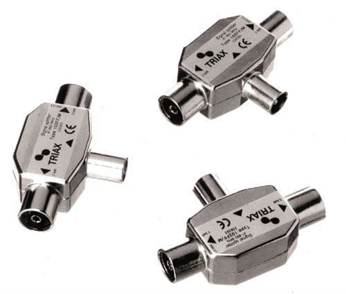2-way splitter with IEC connector