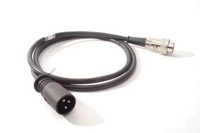 Interconnect Lead, 4 Pin DIN to Cannon, 2 Channel