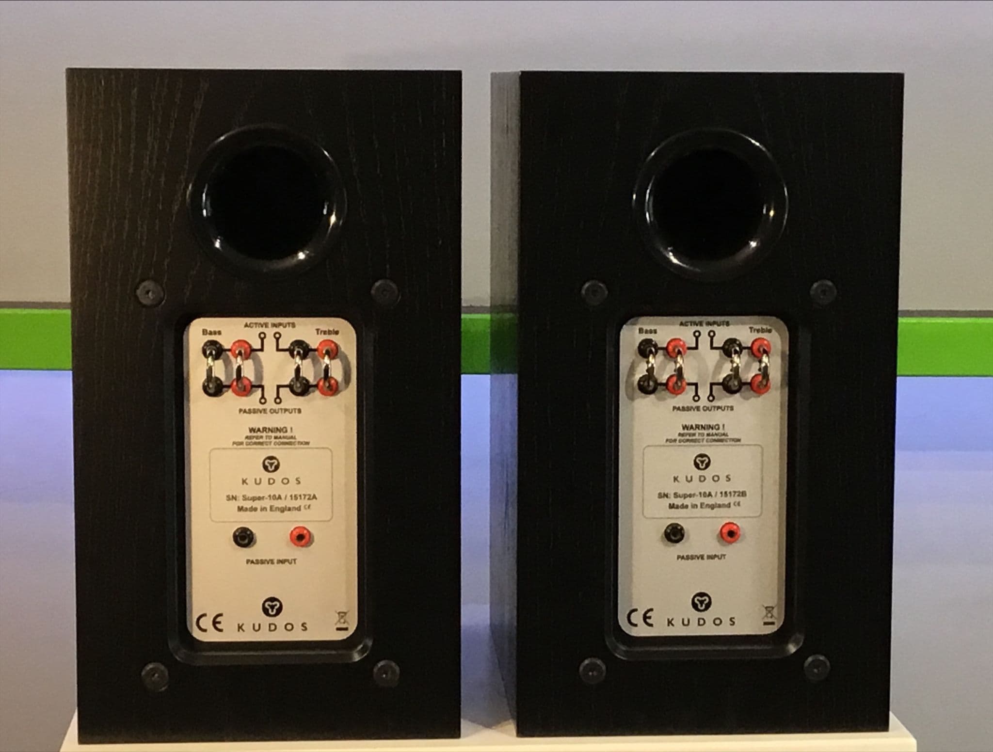 Kudos Super 10A Speakers Black