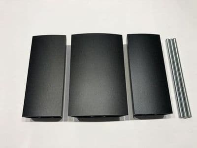 Naim Audio Fraim Legs Medium Black Pre-Loved (Image NOT actual product).