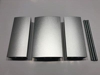 Naim Audio Fraim Legs Silver Medium Pre-Loved (Image NOT actual product).
