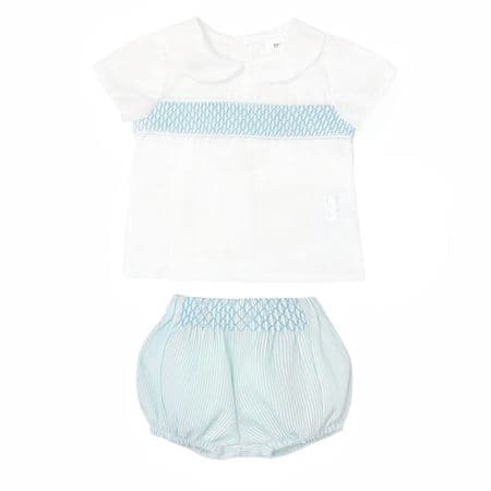 *SALE* Baby Boy Cotton Grey Shorts with Shirt 
