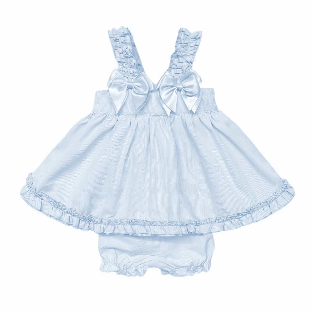 *SALE* Baby Girl Blue Summer Sun Dress with Knickers "2403 Blue"