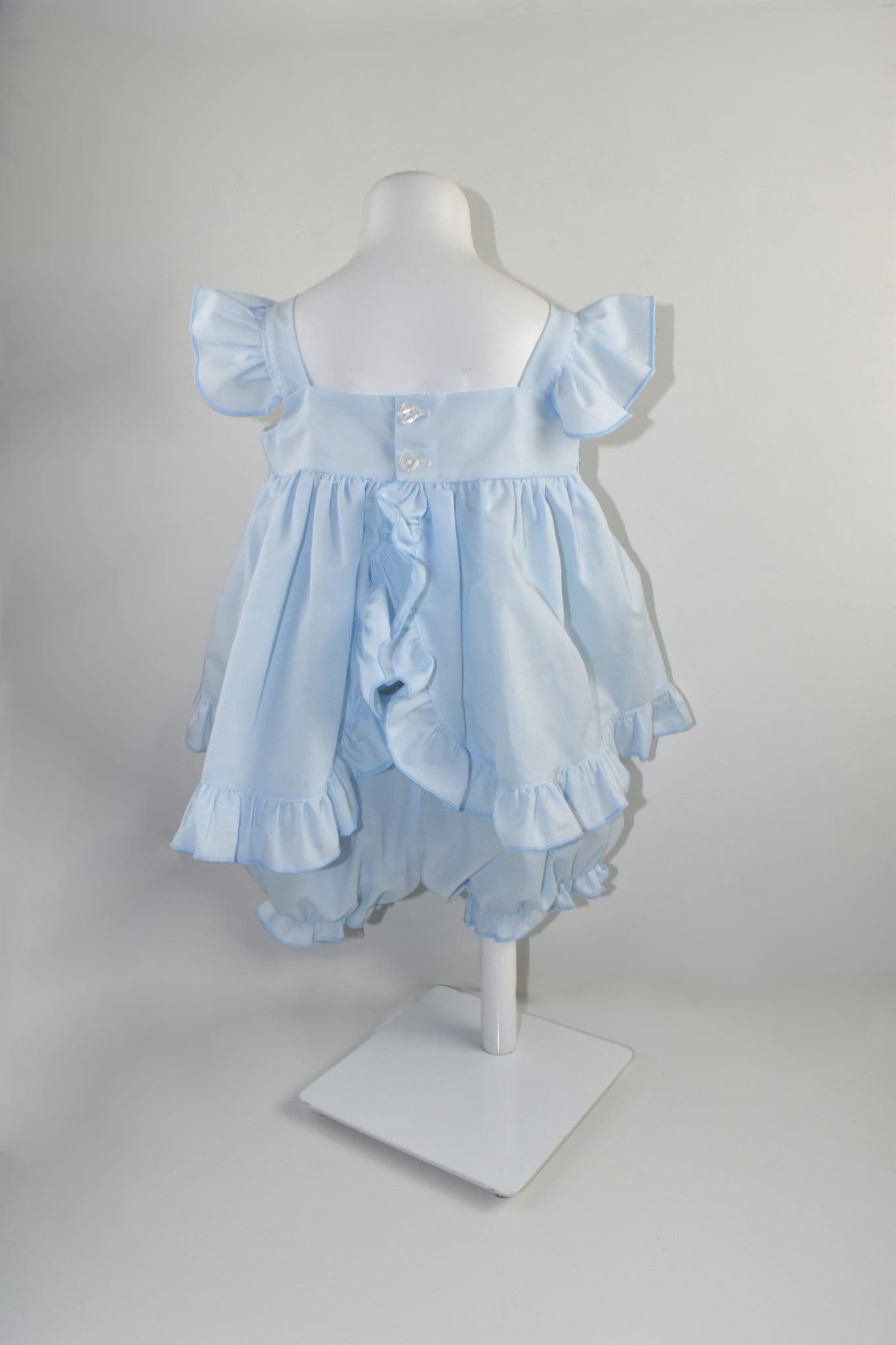 princess polly baby blue dress Reni Off-Shoulder Maxi Dress with slit – Cultureville main image 0
