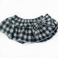 *SALE* Calamaro Baby Girl Black Checked Skirt with Top 