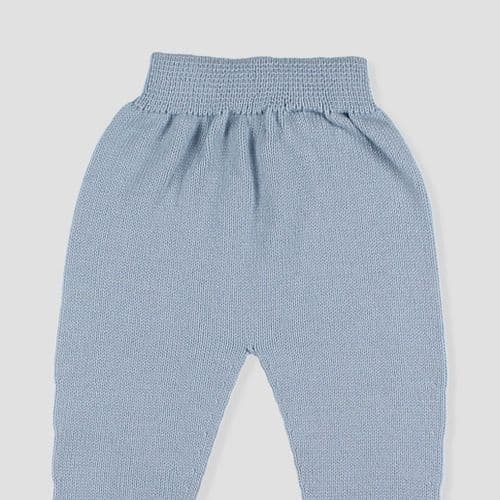 *SALE* FOQUE Baby Knitted Pants Sky Blue 2421227