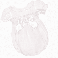 *SALE* Pink Cotton Smocked Romper with Shirt 