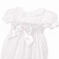 *SALE* Pink Cotton Smocked Romper with Shirt 