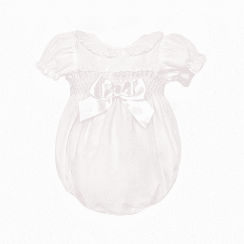 *SALE* Pink Cotton Smocked Romper with Shirt "MYD25006"