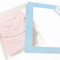 *SALE* SARDON Baby Girl Pink Knitted Pram Suit with Bonnet