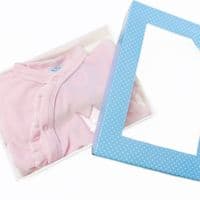 *SALE* SARDON Baby Pink Cotton Velour Crown Bodysuit