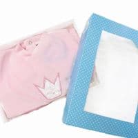 *SALE* SARDON Baby Pink Cotton Velour Crown Pram Suit