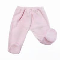 *SALE* SARDON Baby Pink Cotton Velour Crown Pram Suit