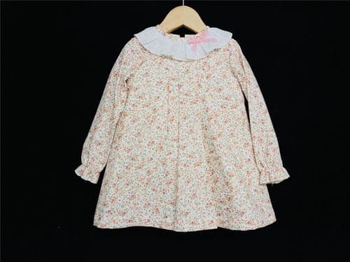 *SALE* Winter Arrival Gorgeous Baby Girl Spanish Floral Long Sleeve Dress