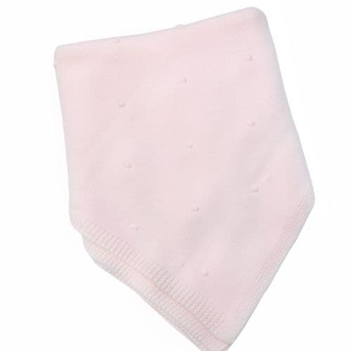 024VE-325P Sardon Spanish Pink Bubble Knit Shawl