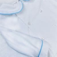 Baby Boy Blue Jacquard Cozy Pants with Shirt 
