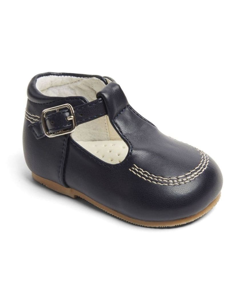 Baby Boys Patent T-Bar Shoes 