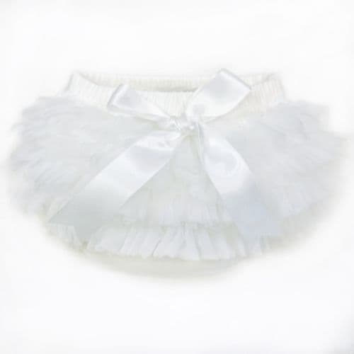 Baby Girl Ivory Super Soft Tutu Frilly Pants "Tutu Pants Ivory"