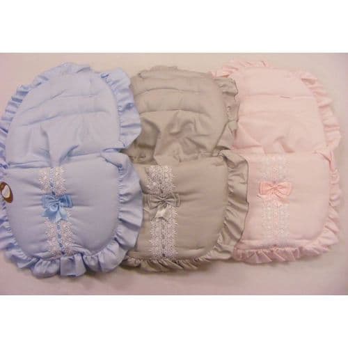 Kinder Boutique Baby Waffle Ribbon Insert Car Cozy "5713"