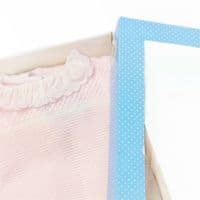 SARDON Baby Girl Light Pink Knitted Collar Bodysuit