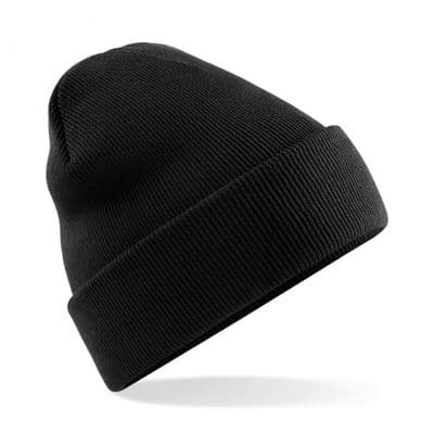 CHADWICK HUGU BLACK Unisex Soft Comfortable Beanie Hat, Breathable Perfect for Outdoors