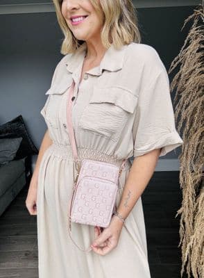 MILAN - PINK - PHONE BAG