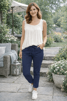 PARIS - NAVY MAGIC TROUSER