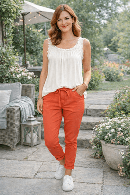 PARIS - ORANGE MAGIC TROUSER