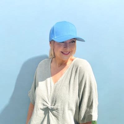 POSH SAM BLUE Unisex Baseball Cap Adjustable Running Sports Baseball Caps