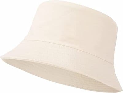 Unisex Bucket Hat Foldaway Summer Travel Sun Hats Reversible  STONE 5060846764134