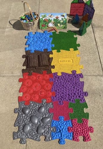 Happy Feet Sensory Play Mats Big & Small