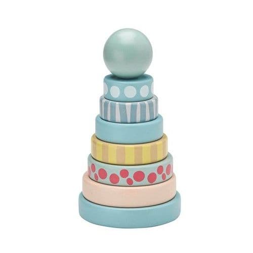 Kids Concept Green Edvin Stacking Rings
