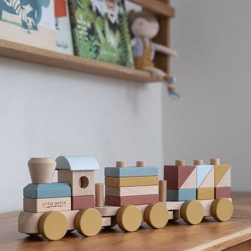 Little Dutch Wooden Stacking Train