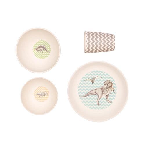 Love Mae 4 Piece Dinosaur Supper