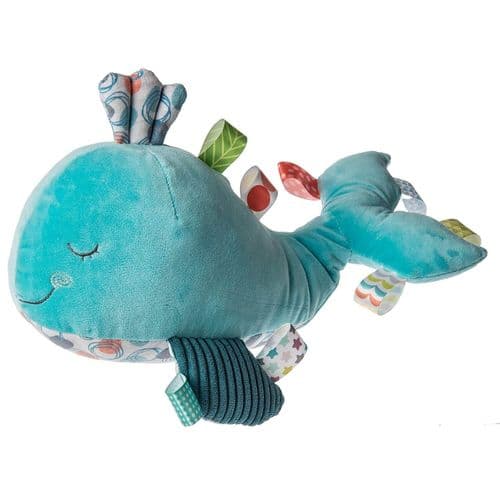 Mary Meyer Taggies Sleepy Seas Whale Teddy