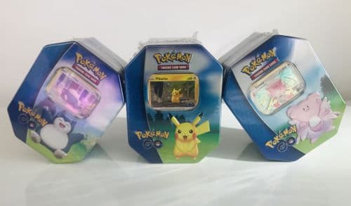 Pokemon Go Tin Pikachu, Snorlax or Blissey