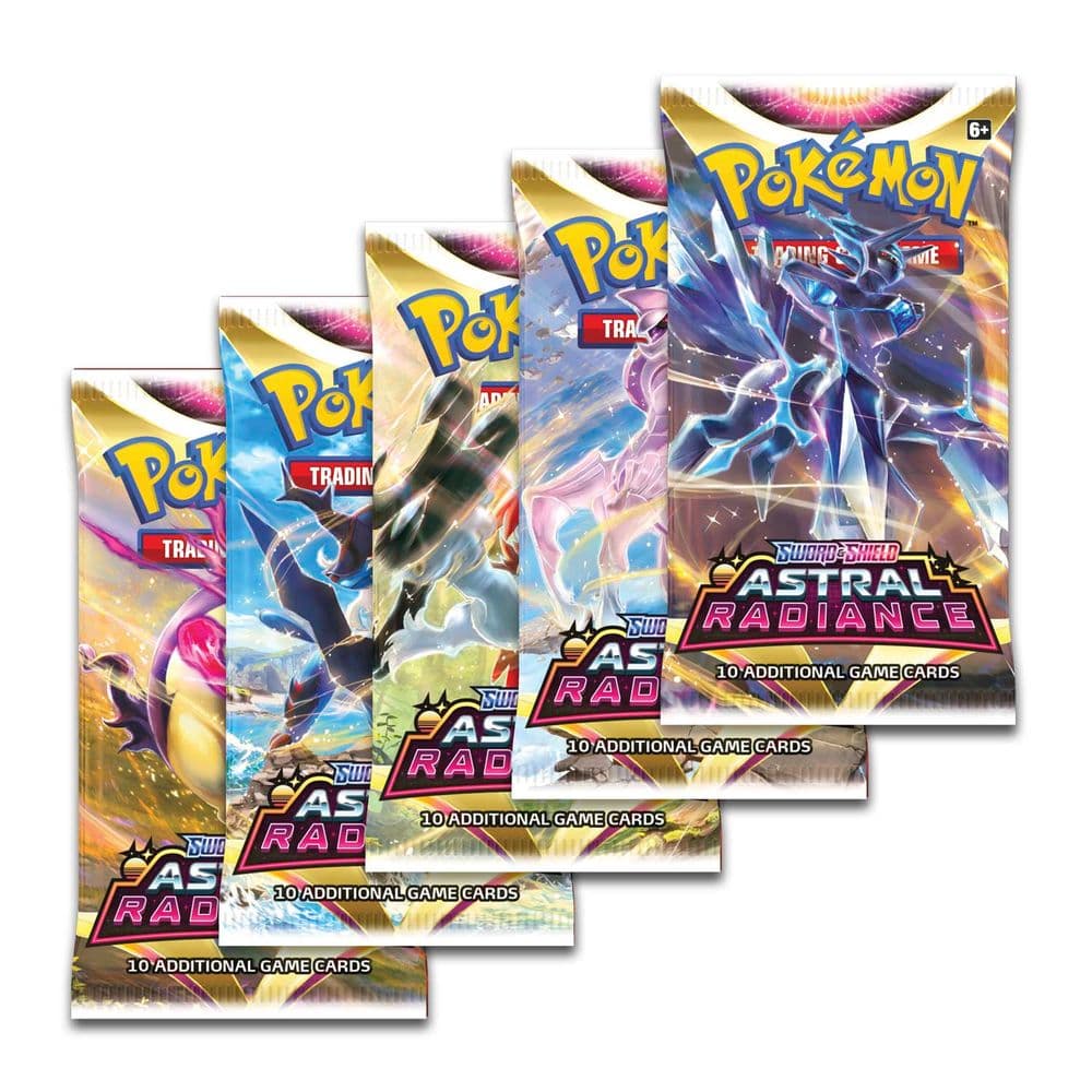 Pokemon Sword & Shield 10 Astral Radiance Blister Pack Pokemon Sword & Shield 10 Astral Radiance Blister Pack