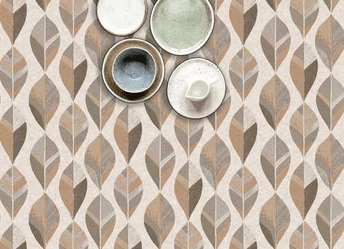 Apache Brown Everyday Wipe Clean Tablecloth