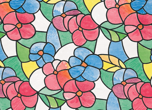 d-c-fix Lisbon Red Window Frosted Film