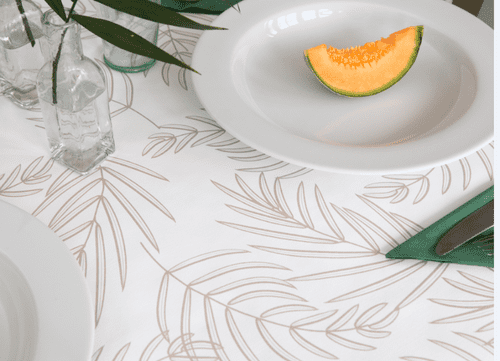 Sina Deluxe Food Safe Wipe Clean Tablecloth