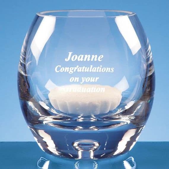 10.5cm Bubble Base Tealight Holder