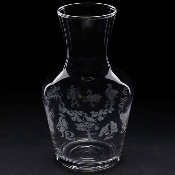 12 Days of Christmas Wine Carafe 500ml