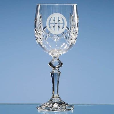 220ml Cut Panel Wine Goblet