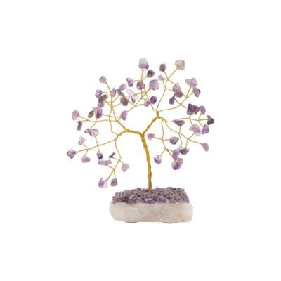 Amethyst Small Gemstone Tree - Serenity