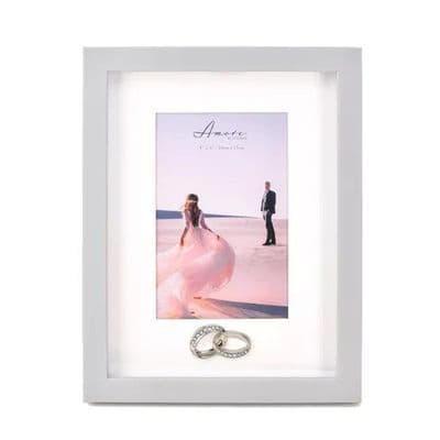 Amore Photo Frame with Rings Icon - 4