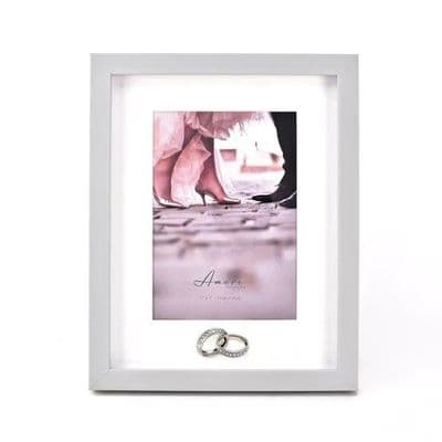 Amore Photo Frame with Rings Icon - 5