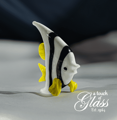 Angelfish Glass Figurine