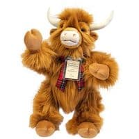 Angus the Highland Cow - Silver Tag Bear