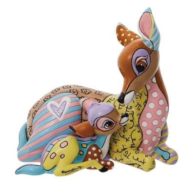 Bambi and Mother Figurine - Disney Britto